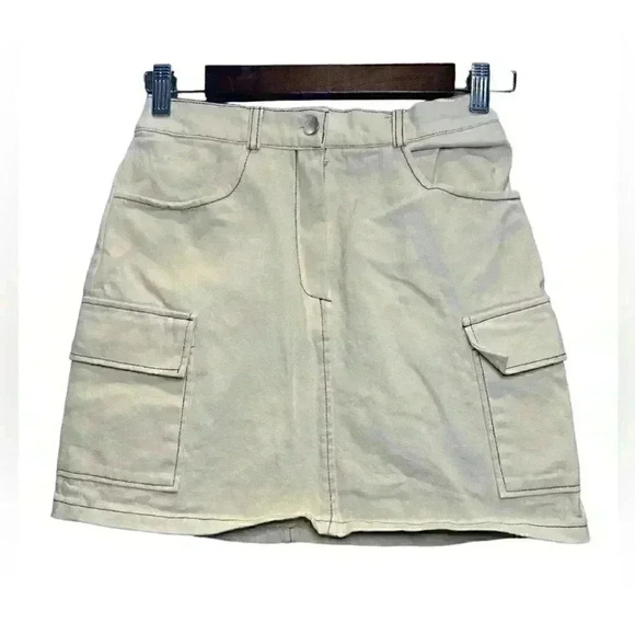 Oak and Fort Cargo Mini Skirt Size Small - Picture 1 of 3